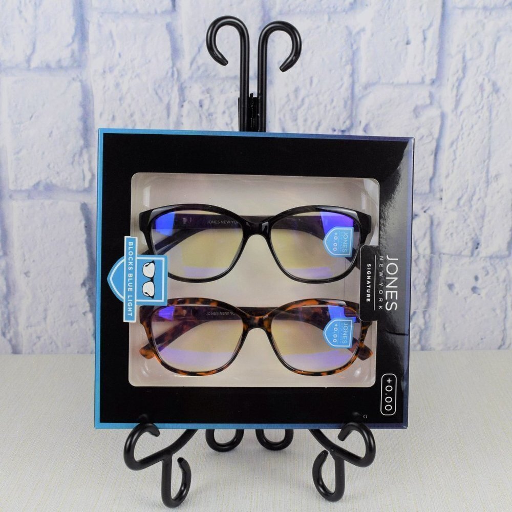 Jones New York 2-Pack Blue Light Filtering Glasses
